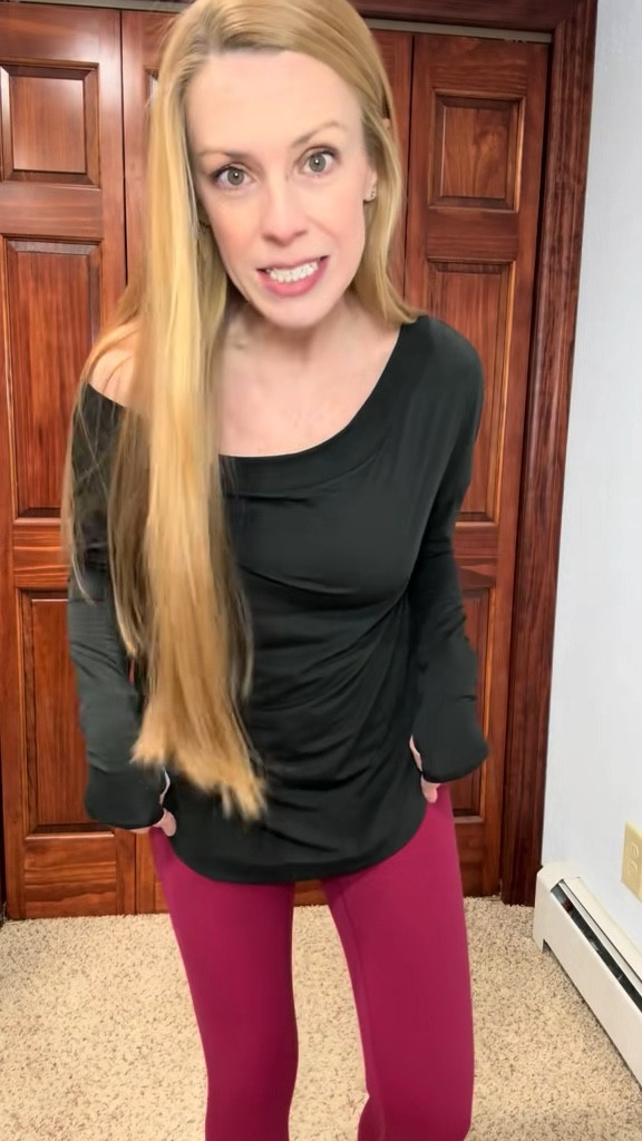 These leggings feel just like Lululemon—but for a fraction of the price 🙌 Buttery soft, high-waisted with tummy control, and they actually stay put whether I’m chasing kids, running errands, or lounging at home. Zero see-through, super flattering, and hands down my go-to everyday leggings. ✨🖤


#LTKfitnessgoals #LTKootd #LTKSaleAlert