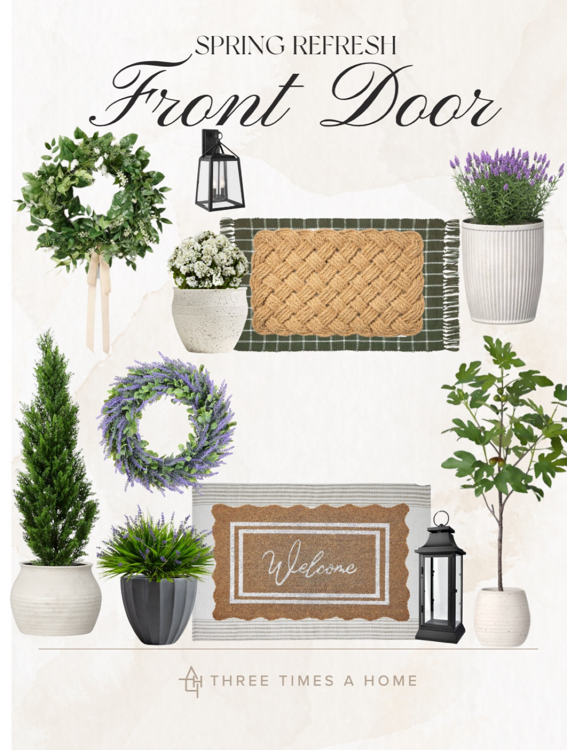 Fresh season, fresh entry! ✨🌿 
Simple swaps to refresh your front door for spring. 

#SpringRefresh #FrontDoorGoals #ThreeTimesAHome”

#LTKStyleTip #LTKHome #LTKMostLoved
