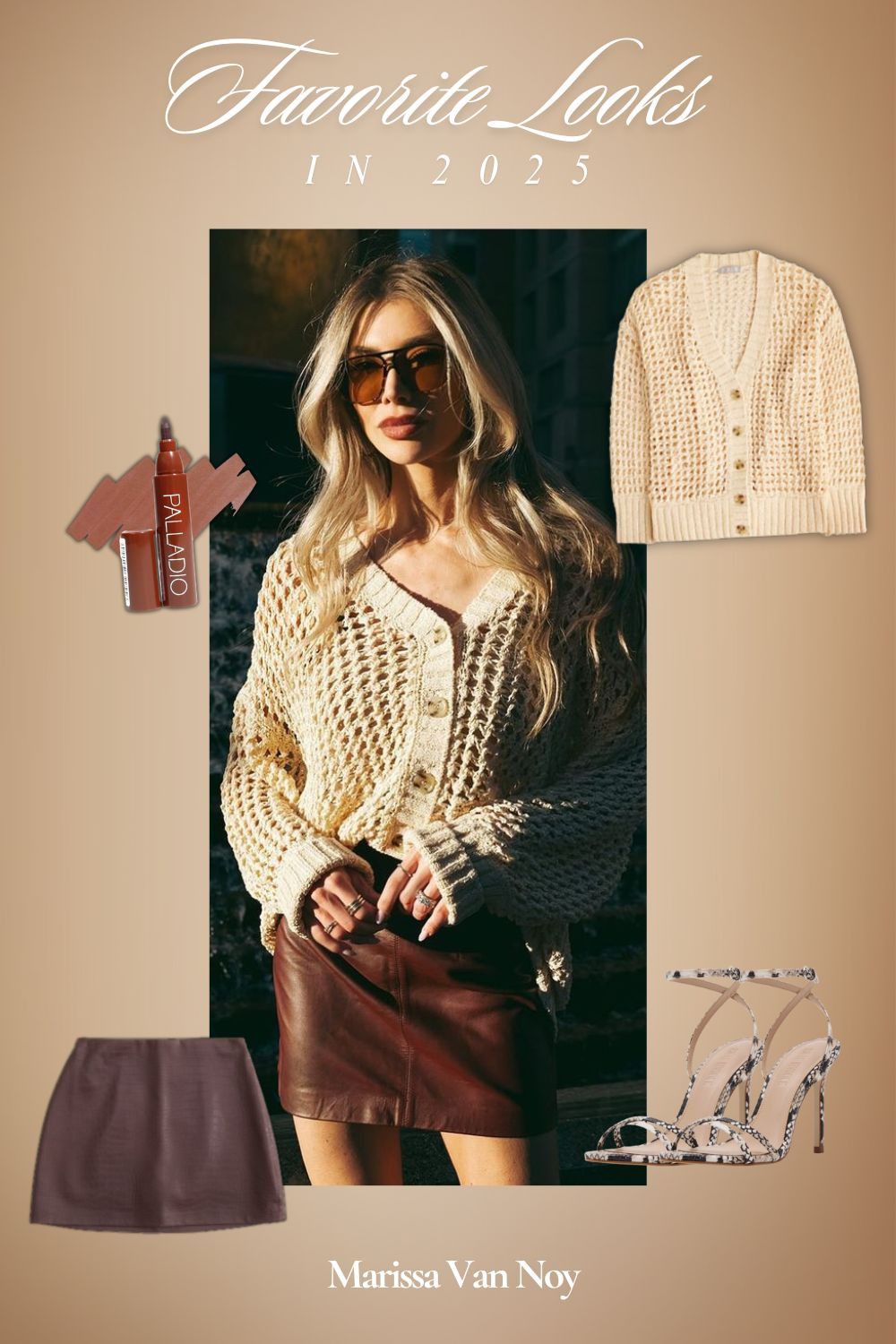 Fall colors 🍁🍂 featuring my Chunky crocheted cardigan from J Crew and Tom Ford sunnies. These strappy snakeskin heels from Isabel Marant are definitely a staple. Sourced similar and exacts!
 

 #LTKdayinmylife #LTKootd #LTKSeasonal