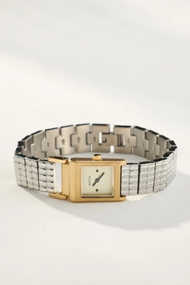 BREDA Revel Square Face Mixed Metal Watch | Anthropologie (US)