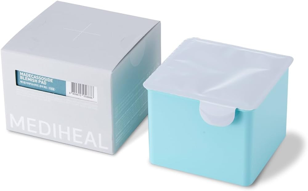 (Only Refill) Mediheal Madecassoside Blemish Pad (100 Pads) - Cotton Facial Toner Pads for Anti B... | Amazon (US)