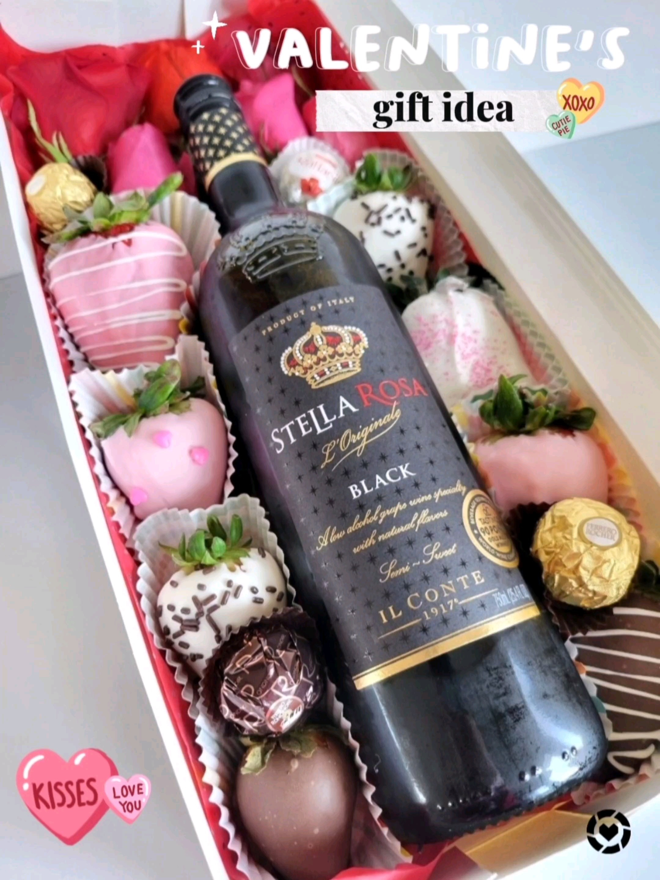 Shop this Valentine's Day gift idea for her - Wine paired with chocolate, strawberries, & fresh flowers.. a girls dream, right? 🤪 This was a gift from last year but thought I'd share in case you wanted to recreate for Valentine's Day 😍 Hand made gifts are my love language.. although I usually am the one making them lol personalized gifts are so nice to receive 😭 This is a customizable gift great for him / her or even a parent, sibling, boss, coworker, etc! I linked pretty much everything I could, making it easier for you to shop / create 🤍🩷❤️ Remember get a price drop notification if you heart a post/save a product 😉 

✨️ P.S. if you follow, like, share, save, or shop my post (either here or @coffee&clearance).. thank you sooo much, I appreciate you! As always thanks sooo much for being here & shopping with me 🥹 

| Valentines Day gifts for him, gifts for boyfriend, gifts for husband, Valentines Day gift guide, boyfriend Valentines Day gifts, husband Valentines Day gifts, valentines day gifts for her, gifts for girlfriend, gifts for wife, girlfriends valentines day gifts, wife valentines day gifts, valentines day, valentines day outfit, valentines outfits, valentines day decor, valentines day gifts, gifts for her, gifts for him, valentines decor, valentines basket, valentines day basket, valentines day gifts, spring, gifts for mom, gift ideas, gifts, personalized gifts, spring outfits, April, spring decor, Easter, vacation | 

#LTKGiftGuide #LTKSeasonal #LTKMens #LTKBeauty #LTKWedding #LTKU #LTKFamily


