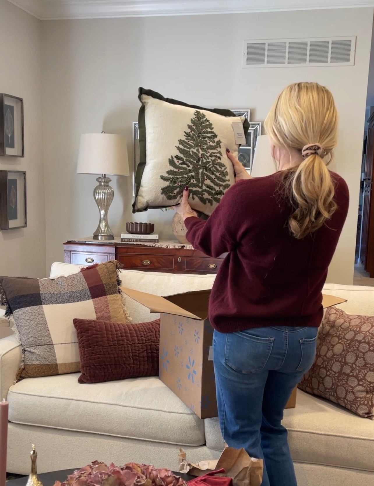 I found cutest pillow and stocking this season! Love the detail of these two items and the price! 🎄

#LTKHoliday #LTKHome #LTKSeasonal