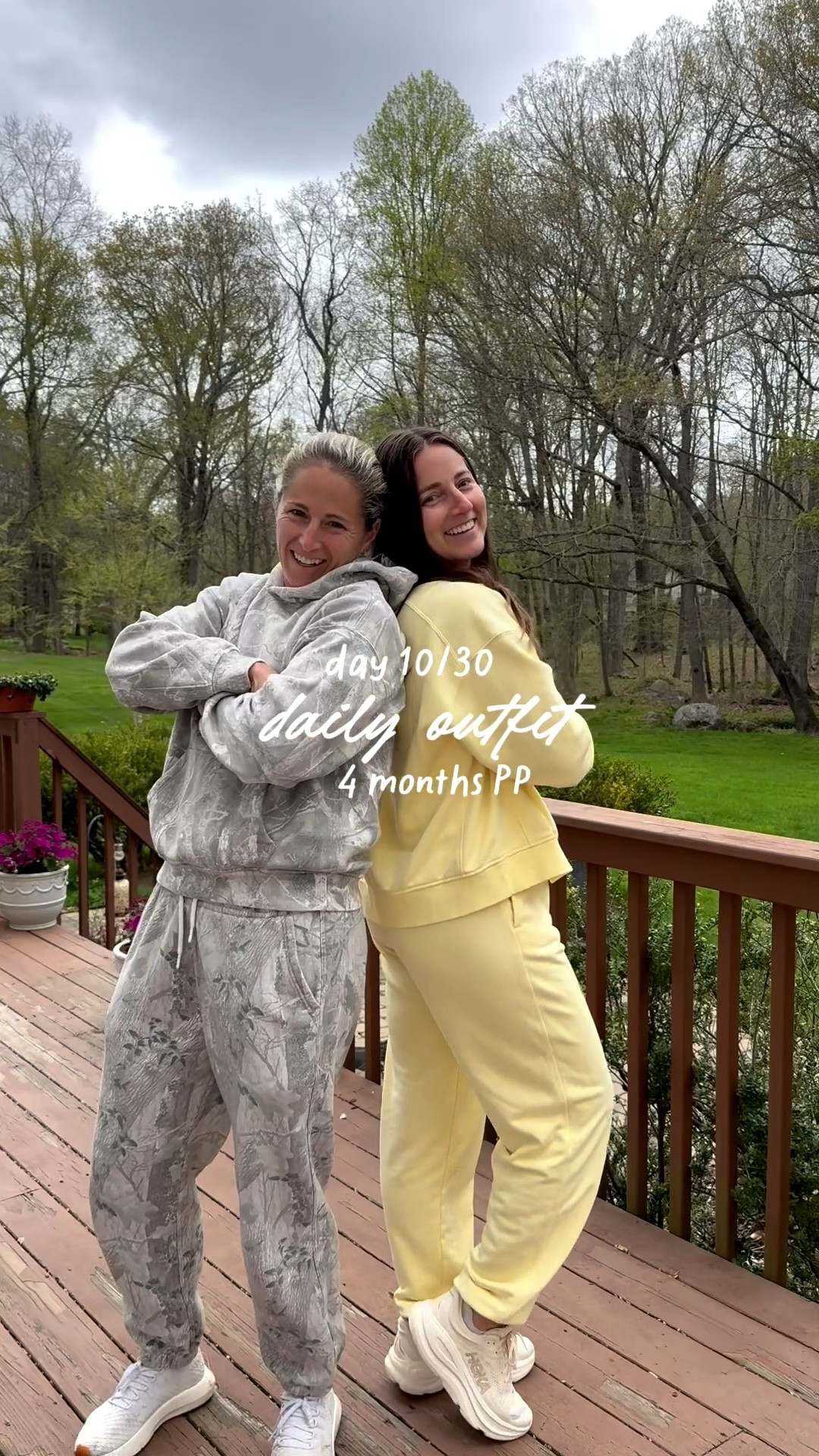 Special guest for today’s daily outfit!!! 
Kelly is wearing smalls in her outfit 
I’m wearing medium in mine! (Nuuds code - LAUREN10) 
My shoes are TTS
Kelly’s shoes are TTS 

#LTKmomlife #LTKootd #LTKSaleAlert