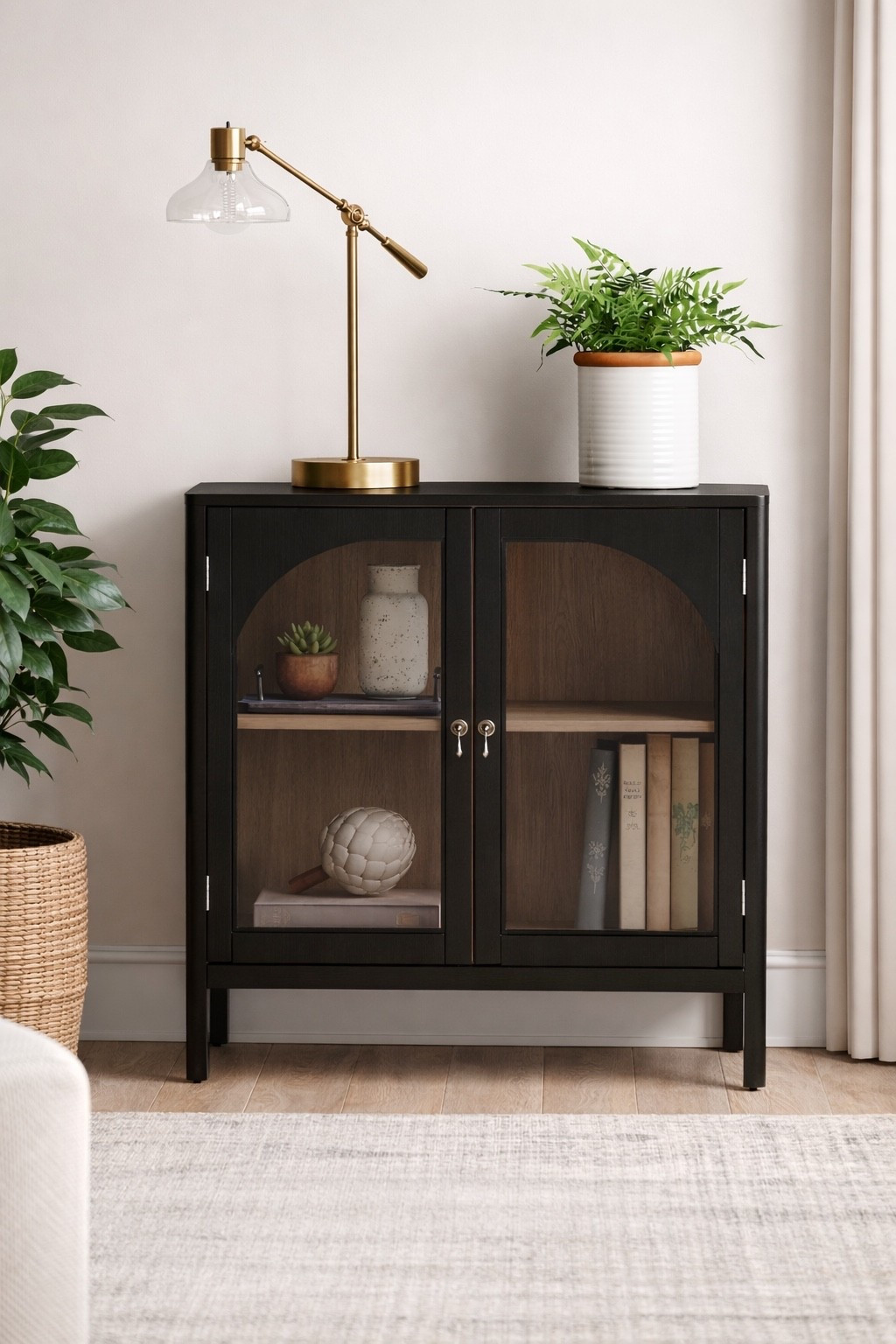 Target Cabinet That Looks Way More Expensive

Target has been releasing some really beautiful furniture lately, and this cabinet is one of those pieces that instantly makes a room feel more styled.

The arched doors add a designer detail while the glass front makes it perfect for styling books, baskets, or neutral decor.

Linking it here because it’s one of those Target furniture finds that looks far more expensive than it is.

#LTKSaleAlert #LTKSeasonal #LTKHome