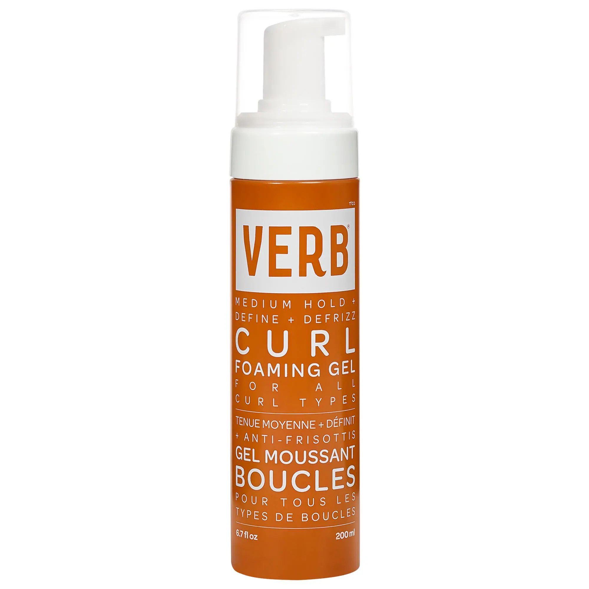 Verb Curl Foaming Gel for Definition + Frizz-Fighting 6.7 oz | Sephora (US)
