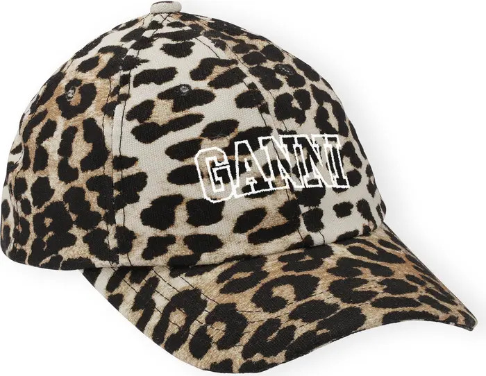 Ganni Organic Cotton Baseball Cap | Nordstrom | Nordstrom