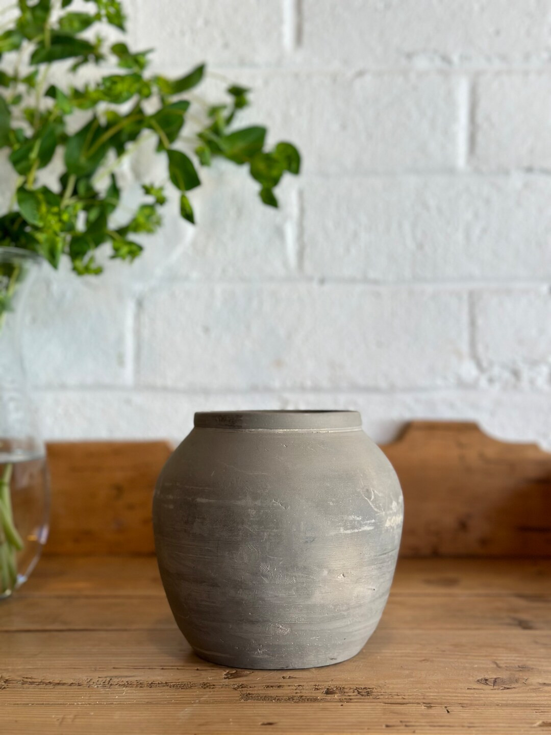 Vintage Clay Pot - Etsy | Etsy (US)