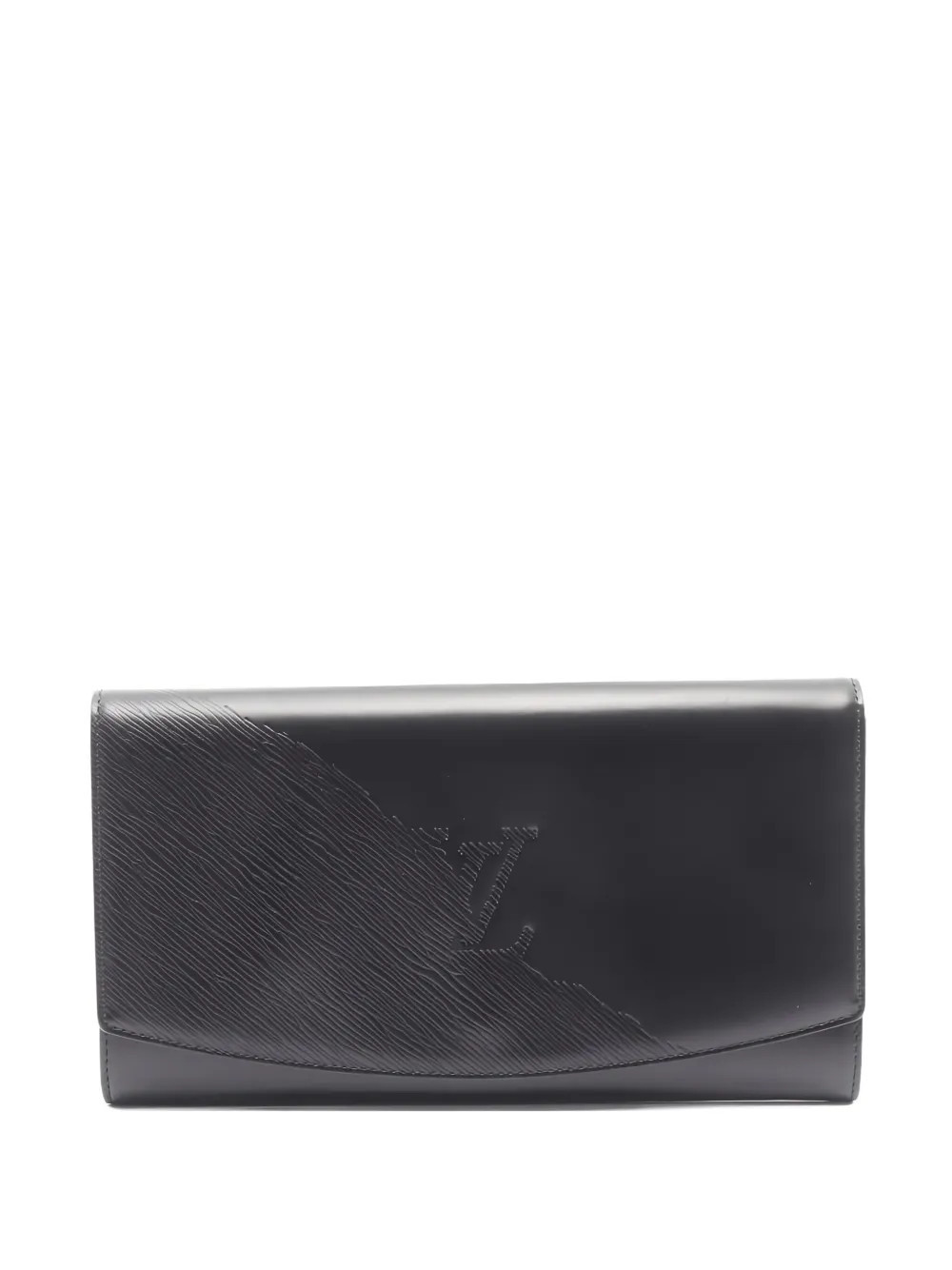 Louis Vuitton Pre-Owned 1995 Opera Aegean debossed clutch bag - Black | Farfetch Global