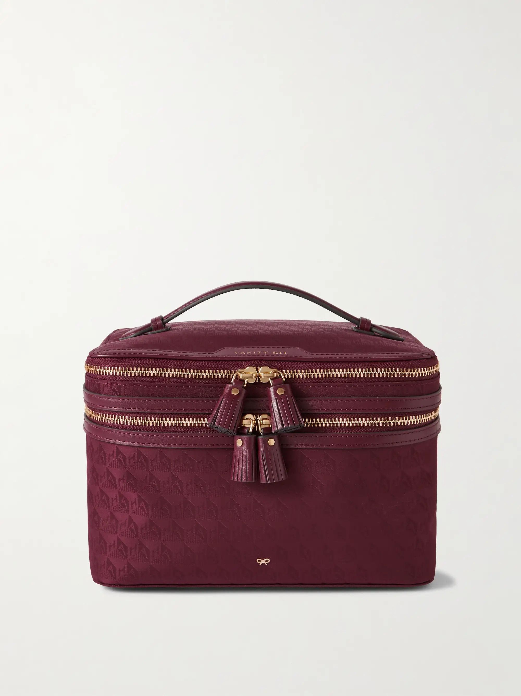 Vanity Kit small leather-trimmed ECONYL® cosmetics case | NET-A-PORTER (US)