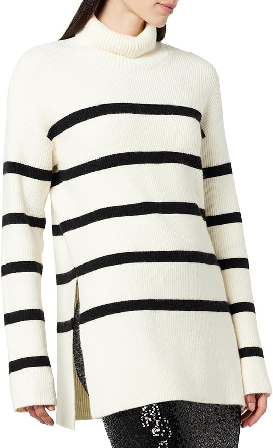 The Drop Women's Camilla Drop Shoulder Turtleneck | Amazon (US)