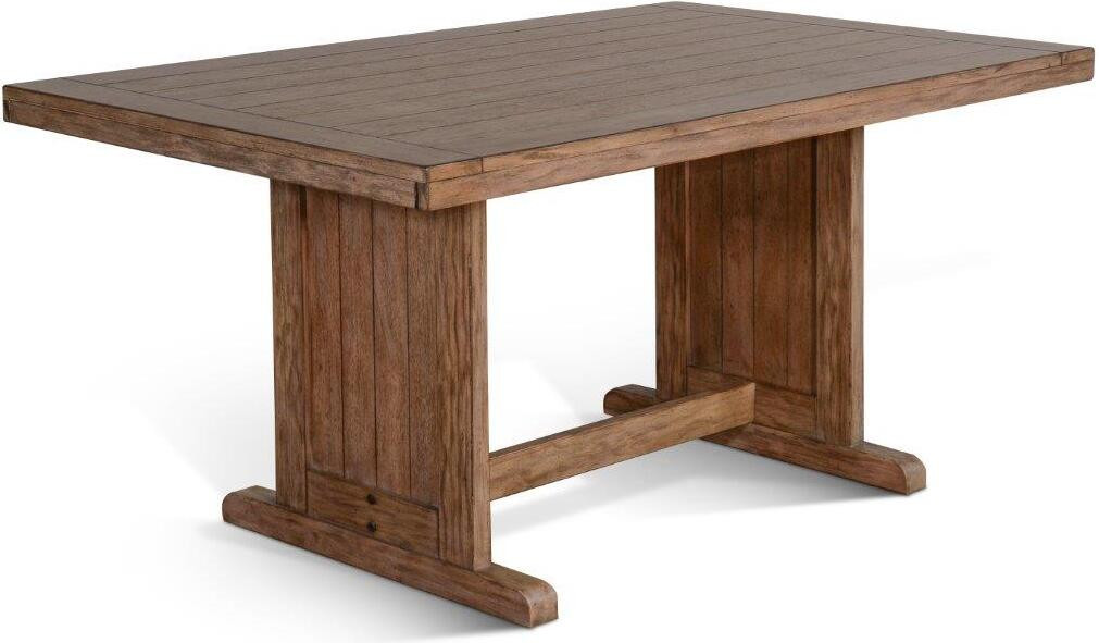 Doe Valley Rectangular Wood Dining Table In Natural | 1stopbedrooms