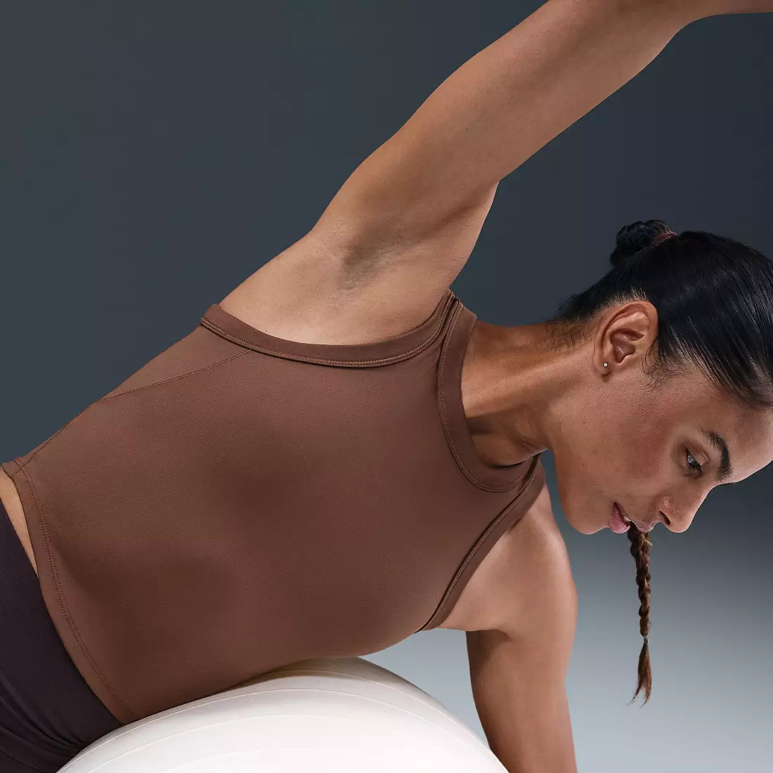 Nike Women's One Fitted Dri-FIT Cropped Tank Top | DICK'S Sporting Goods