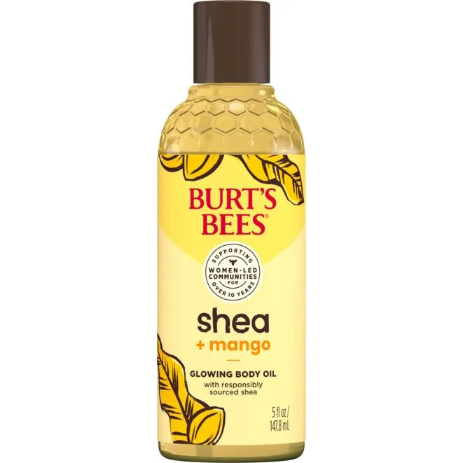 Shea + Mango Glowing Body Oil | Burt's Bees