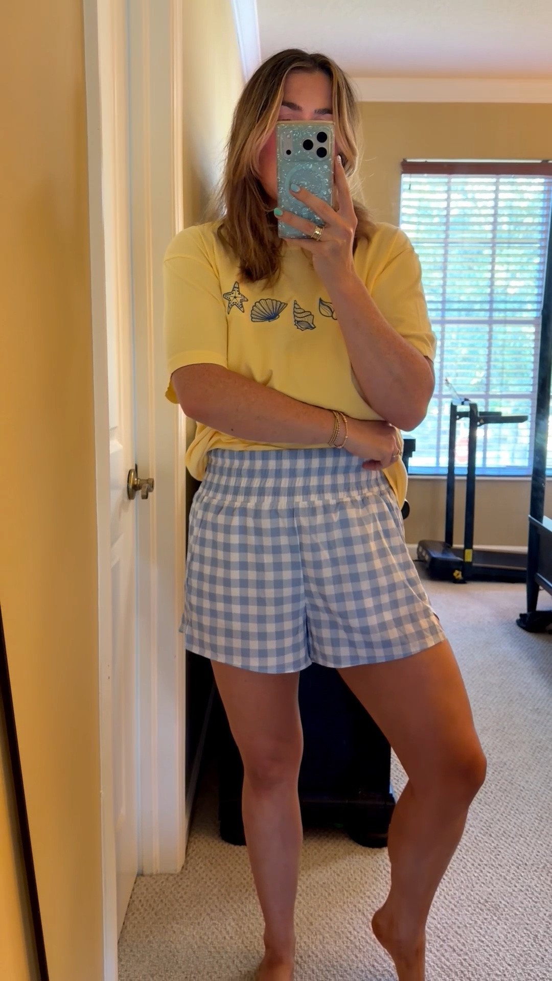 Love these checkered artistic shorts for the summer! They are so cute and comfy! Size: medium, 5’6”, 158lbs #athleticshorts #summerfit #checkeredshorts #shorts

#LTKActive #LTKootd #LTKmomlife