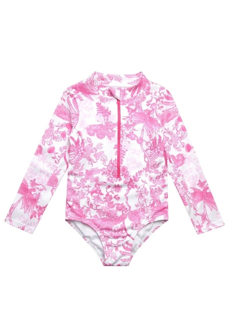 Wow! Found toddler rashguard swimsuits for $5! 

#LTKKids #LTKBaby #LTKSaleAlert