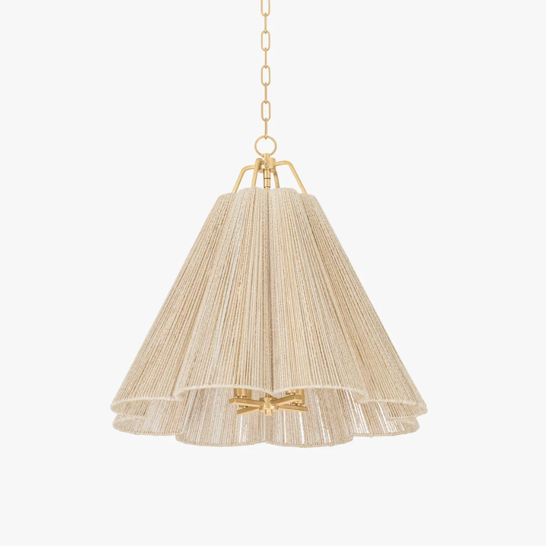 Sonoma Abaca Rope Pendant | Dear Keaton