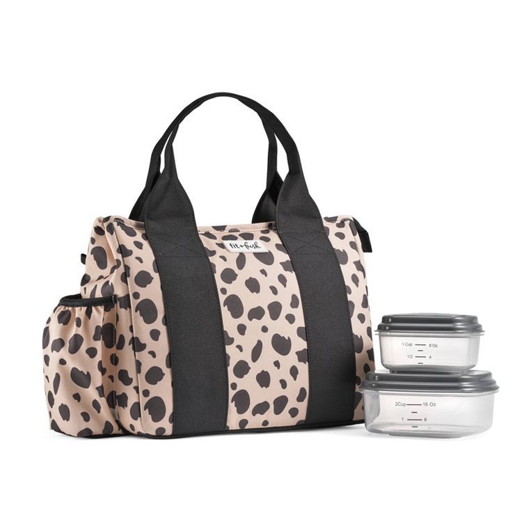 Fit & Fresh Sanibel Lunch Tote - Cheetah | Target