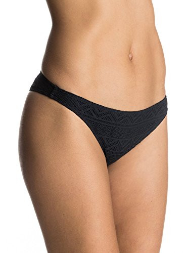 Roxy womens Classics Solid Beach Classics Regular High Leg Bikini Bottom, Anthracite 22, X-Small US | Amazon (US)
