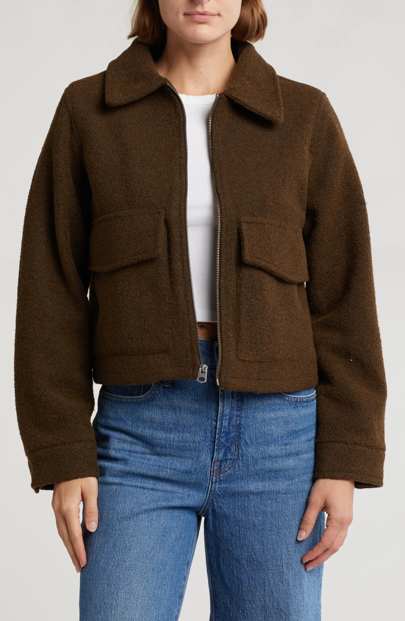 Zip Front Jacket | Nordstrom Rack