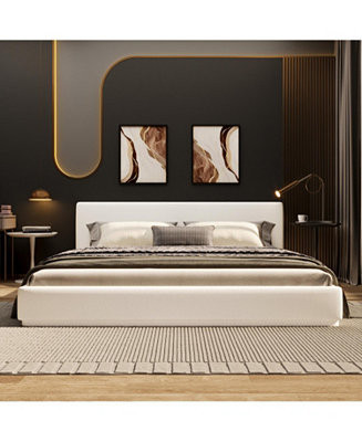 Streamdale FurnitureQueen Upholstered Bed - Soft, Comfortable, & Cozy | Macy's