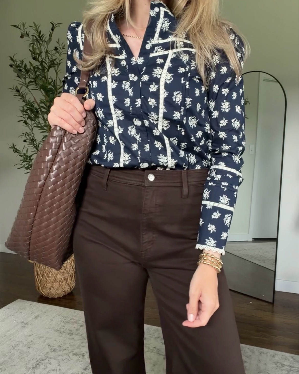 #ad New fall blouse c/o Boden (gifted), such a pretty romantic top in cotton with the prettiest details. I’m wearing my usual size 6. @Boden (US) #boden

#LTKOver40