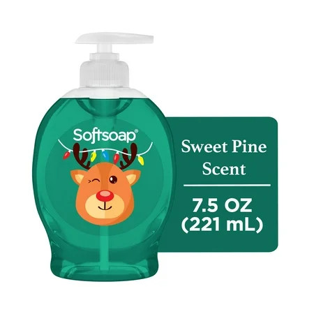 Softsoap Limited Edition Sweet Pine Liquid Hand Soap, 7.5 fl oz Pump Bottle | Walmart (US)