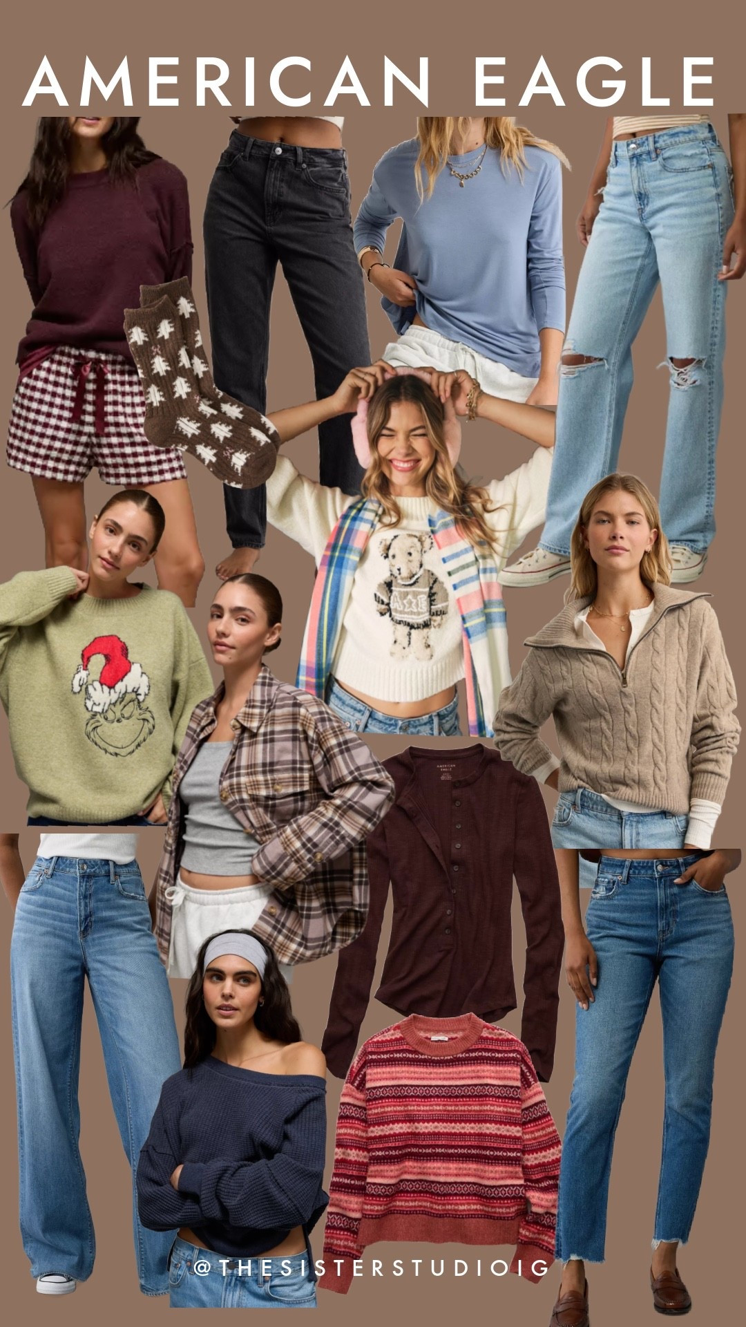 American eagle new arrivals and up to 40% OFF!

@americaneagle #AEpartner #AEjeans 

#LTKStyleTip 

#LTKSaleAlert #LTKootd #LTKHoliday