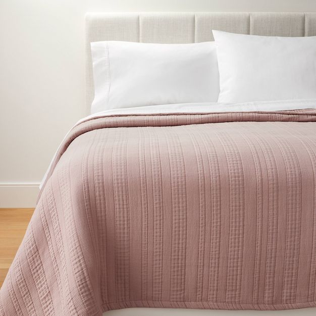 Stripe Matelasse Coverlet - Threshold™ designed with Studio McGee | Target