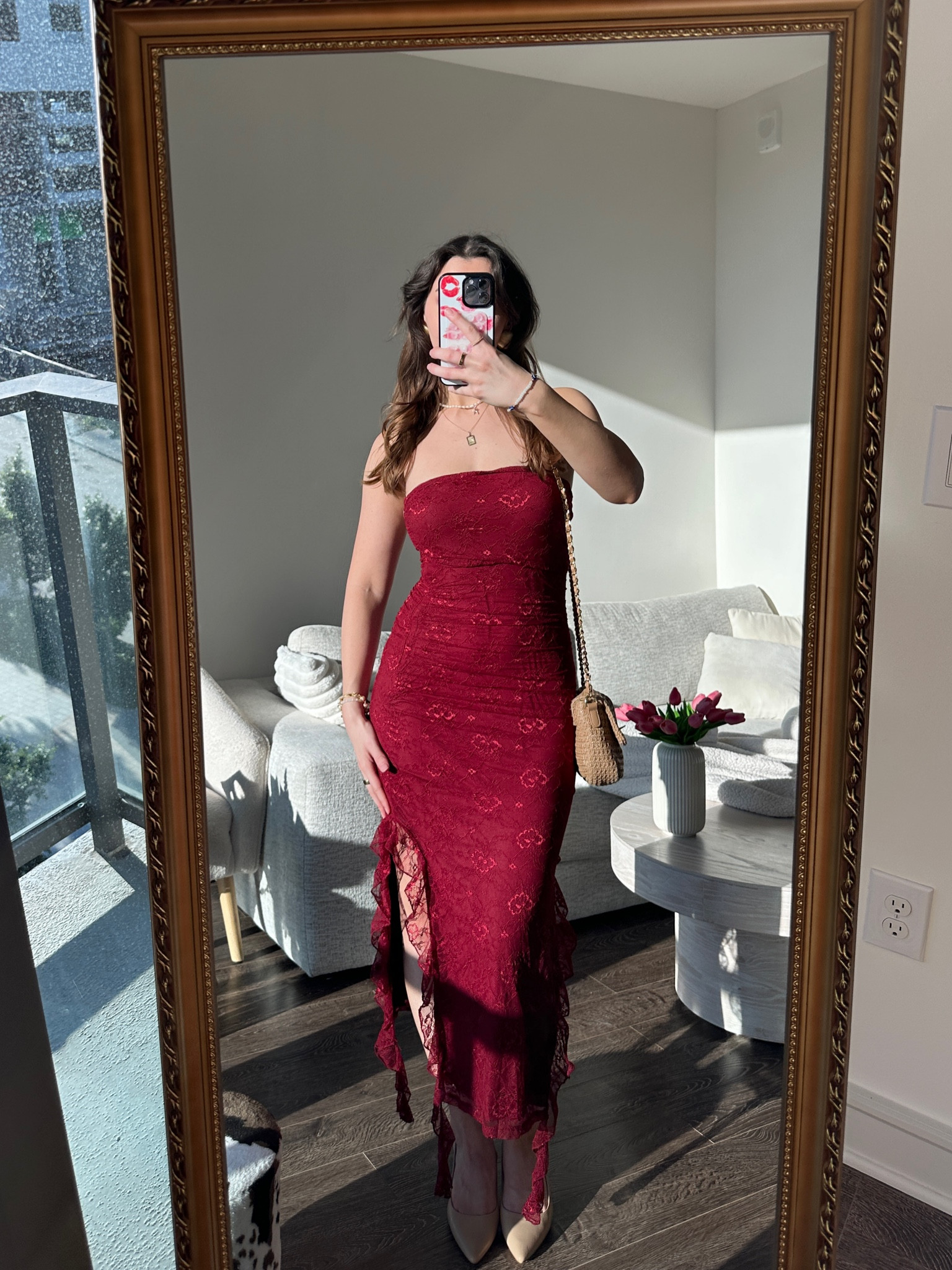 cutest lace maxi dress for spring!
• comes in multiple colors (including black & white for neutral vibes)
• side slit
• lined
• stretchy lace material
• I’m wearing a size Small & it was true to size!

perfect for: beach vacation, wedding guest dress, date night outfit, opera dress, birthday party dress, winery visits, orchestra date 

#LTKFindsUnder50 #LTKFindsUnder100 #LTKStyleTip
