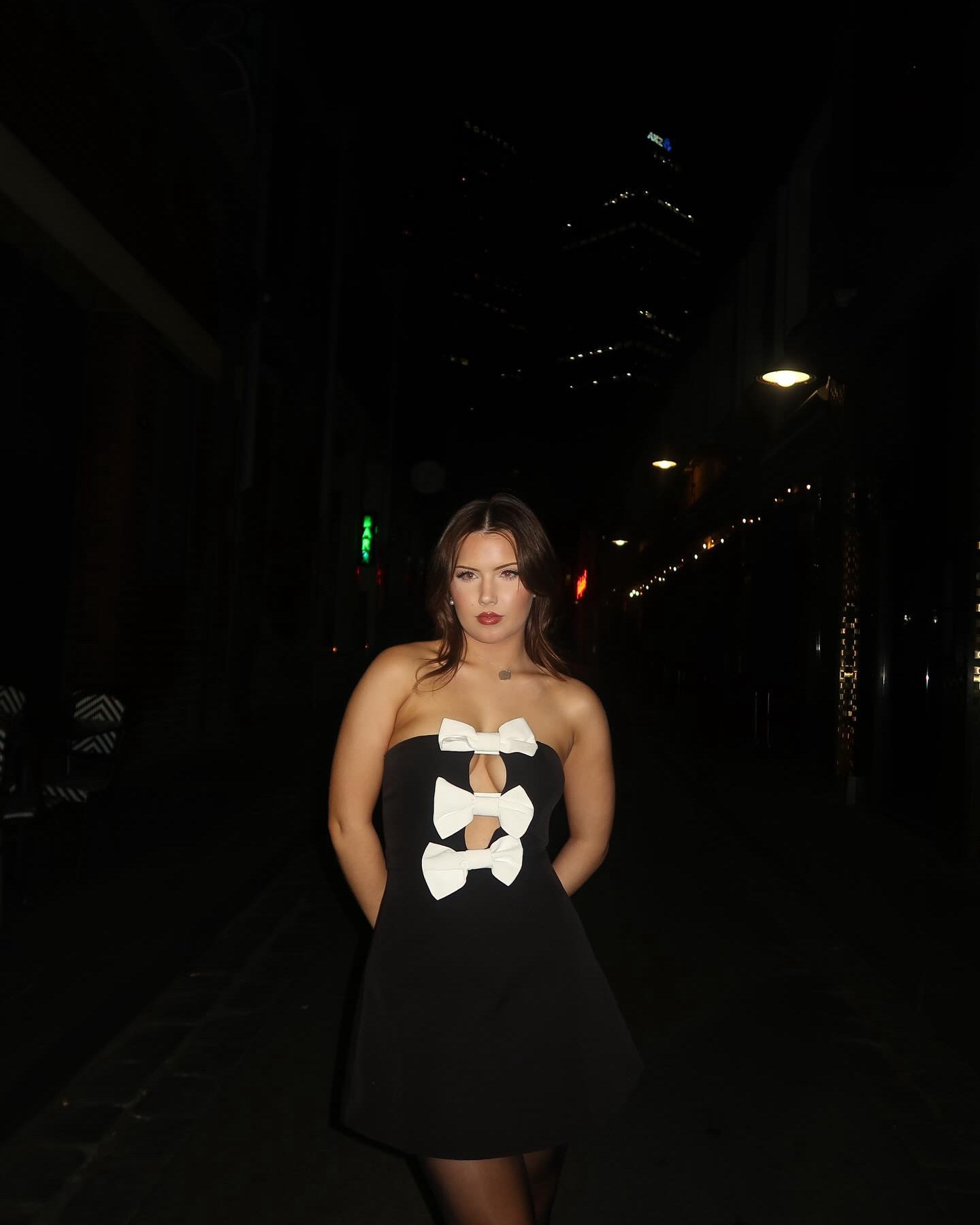 love me a bow dresss