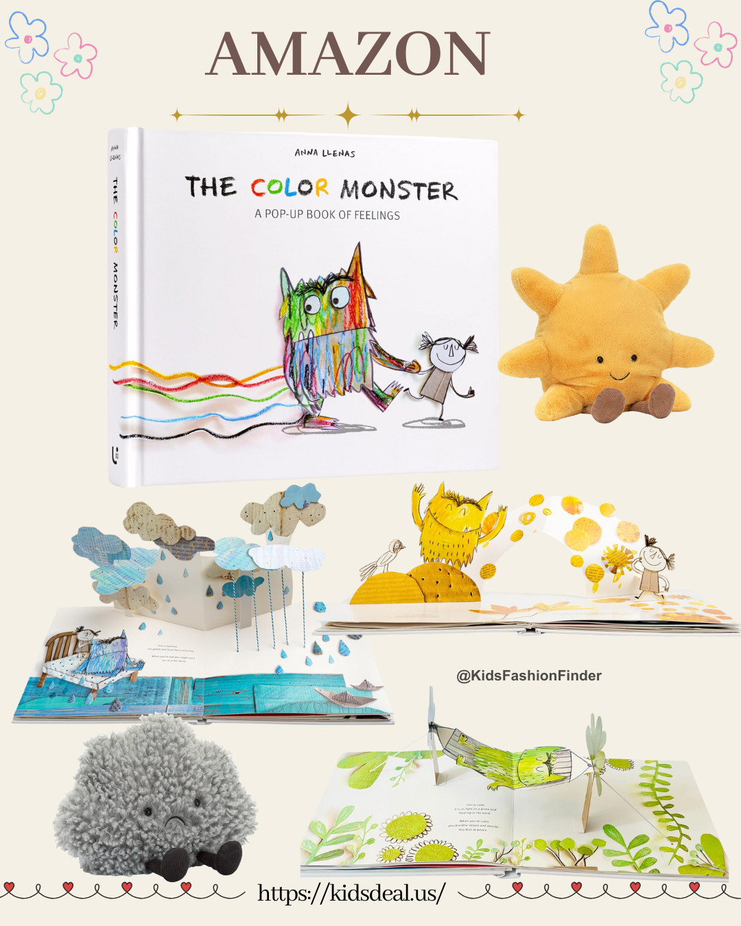 🎨 What color are your feelings today?
This heartwarming pop-up book helps little ones explore emotions through COLOR — making it easier to name those big feelings 💛💙❤️🖤

👧 A young girl guides her rainbow-colored friend through mixed-up emotions
💬 Teaches 5 core feelings: happy, angry, sad, scared & calm
🌈 Each emotion is matched with a color to help kids visualize and express how they feel
📖 Stunning 3D pop-ups on every page = serious wow factor for story time!

🎯 Now 40% OFF — a must-have for every toddler bookshelf! 💖


#EmotionalLearning #ColorYourFeelings #PopUpBookMagic #ToddlerBooks #FeelingsMatter #SocialEmotionalLearning #BooksThatTeach #PreschoolReads #ParentingTips #BigFeelingsLittleKids #InstaMom #MindfulParenting #ReadWithKids #BooksOfInstagram 📚🌈🧠 

 

#LTKHome #LTKKids #LTKFamily