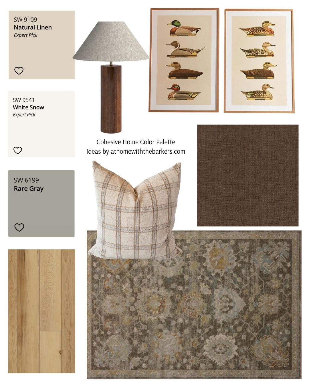 Hickory flooring and design board 

 #LTKHome #LTKSaleAlert