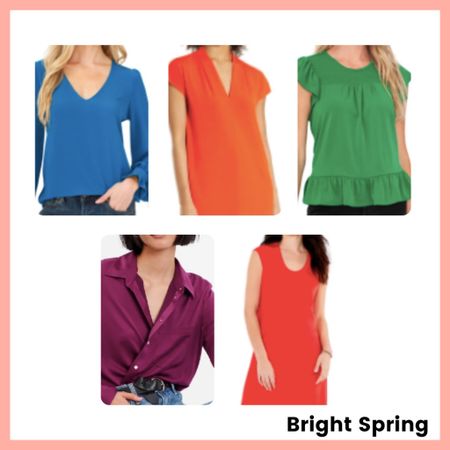 #brightspringstyle #coloranalysis #brightspring #spring

#LTKunder100 #LTKworkwear