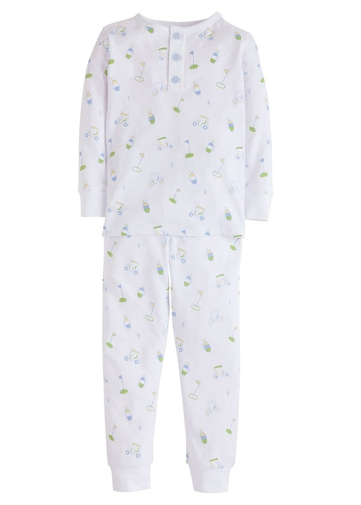 Boy Printed Jammies - Golf | Little English