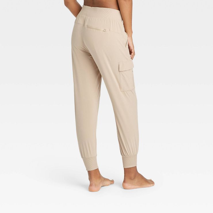 Women's Stretch Woven Tapered Cargo Pants - All in Motion™ | Target