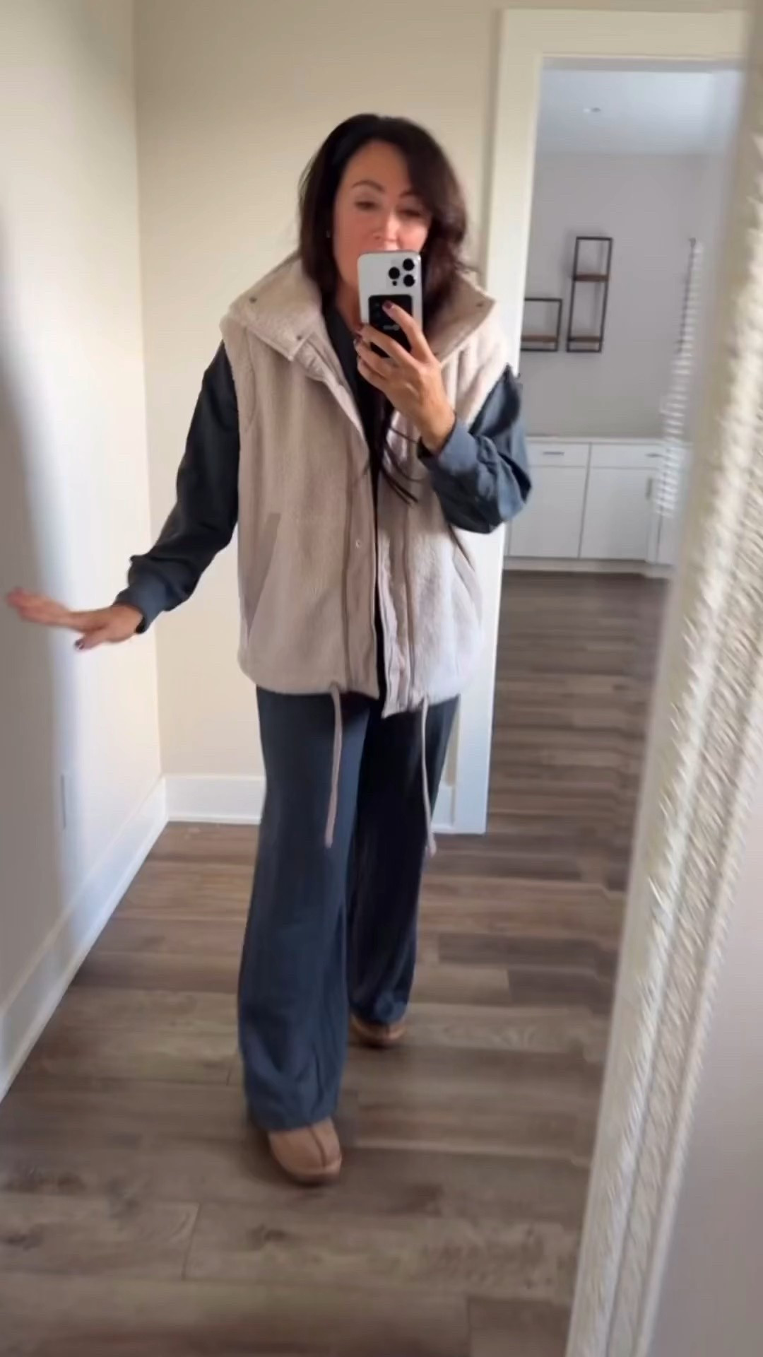 TARGET sale  🎯
• medium top
• medium vest - oversized fit
• medium bottoms 
• Ugg look for less true to size 


#LTKFindsUnder50 #LTKSaleAlert #LTKActive