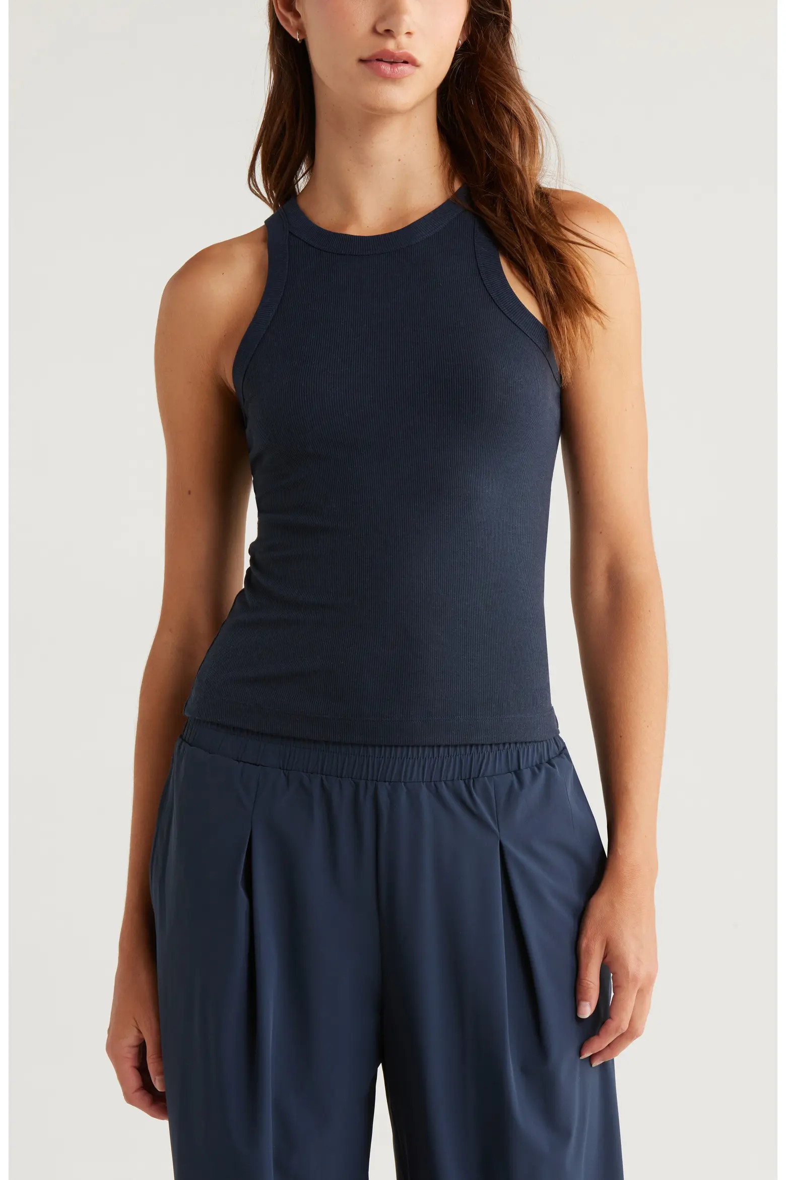 Zella Go-To Rib Performance Tank (Women) | Nordstrom | Nordstrom