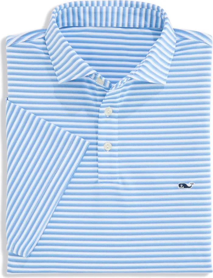 Sankaty Stripe Performance Piqué Polo | Nordstrom