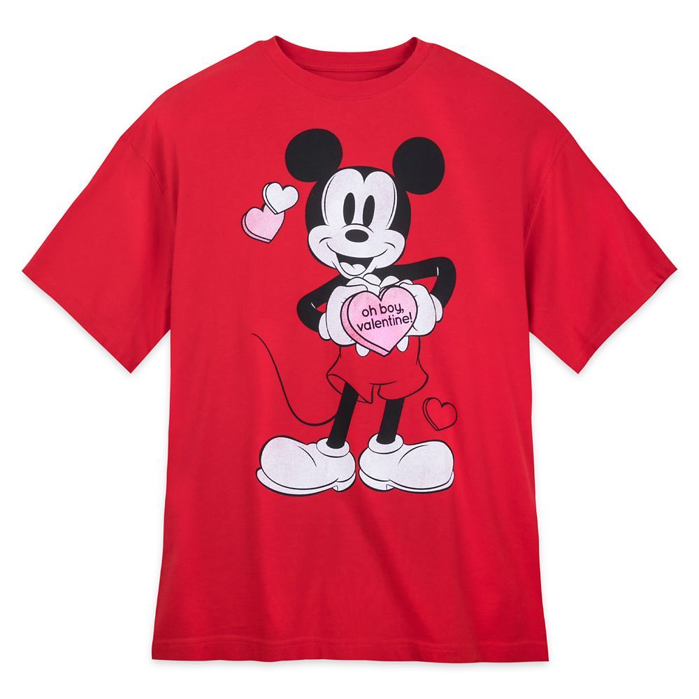 Mickey Mouse T-Shirt for Adults – Valentine's Day | Disney Store