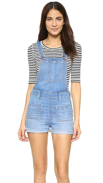 Short Overalls with Patch Pocket | Shopbop