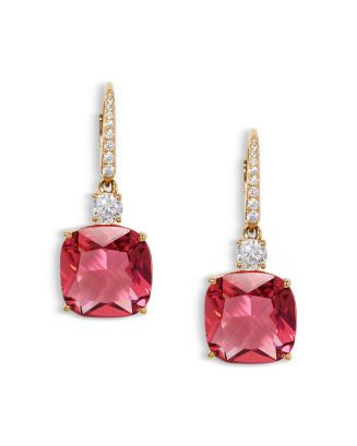 Soleil Cubic Zirconia Clear & Color Cushion Drop Earrings | Bloomingdale's (US)