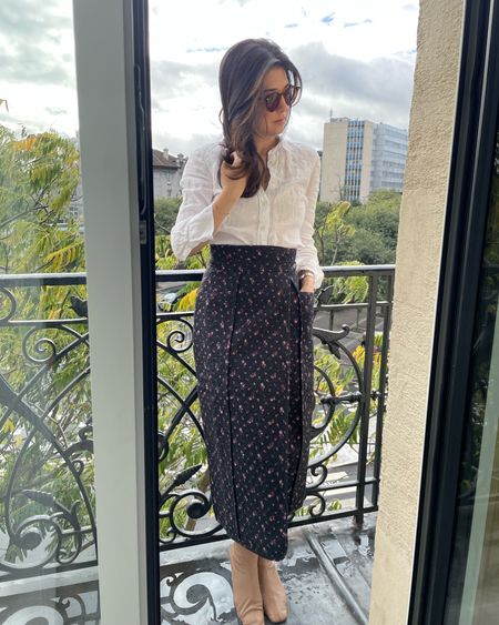 A sunny day in France felt like the perfect time to break out this new skirt! From Sezane - runs TTS!



#LTKstyletip #LTKeurope