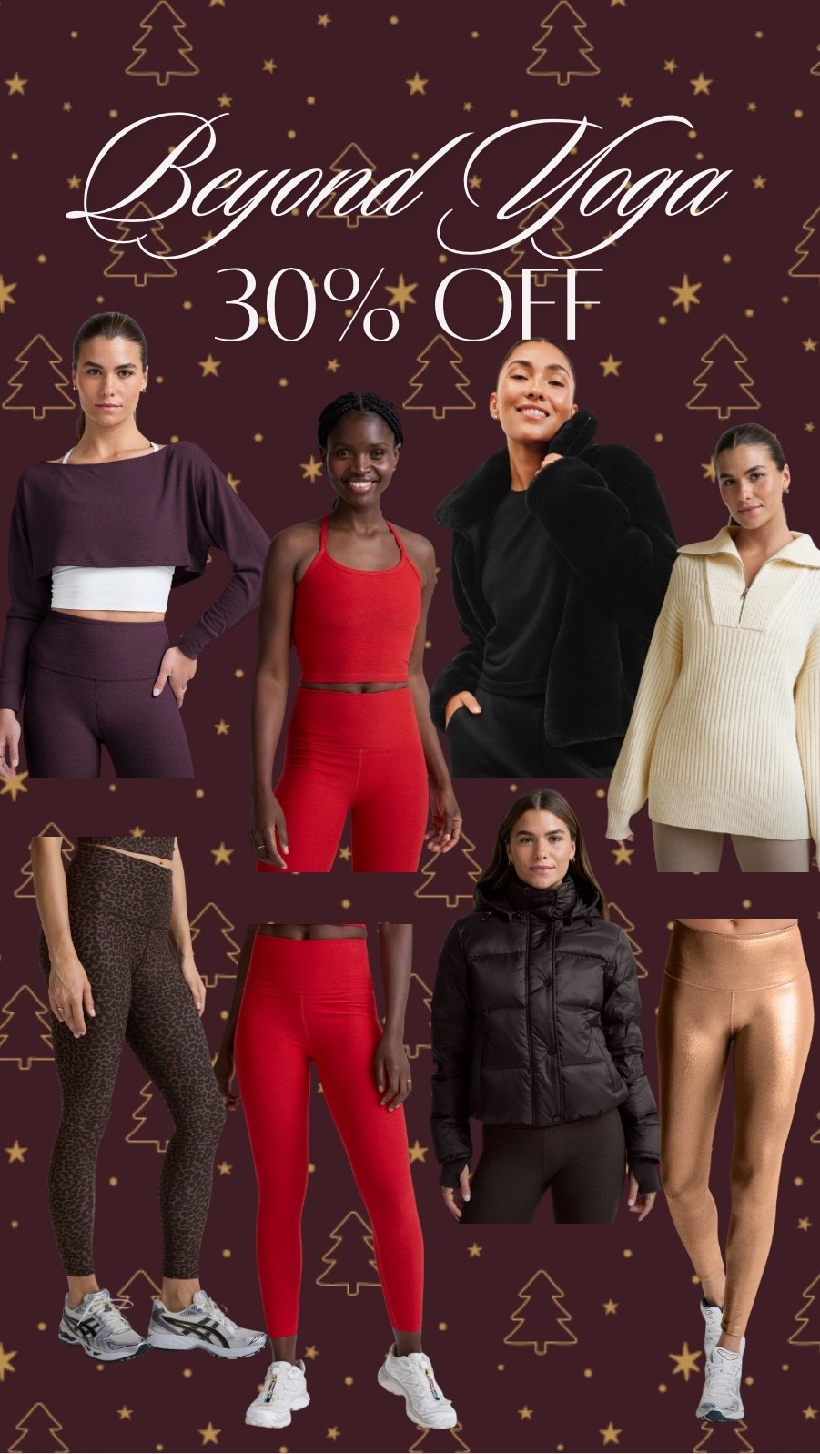 Beyond yoga 30% off!!!!!!!

#LTKHoliday #LTKGiftGuide