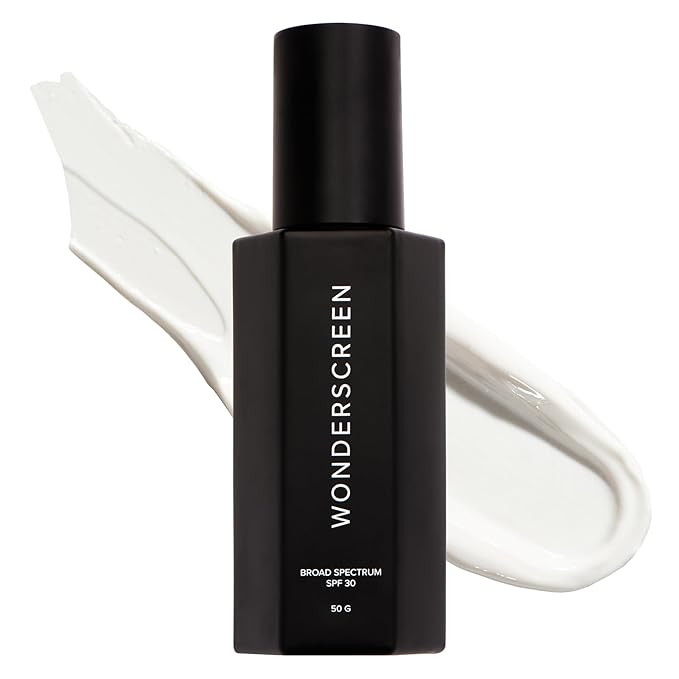 DIME Beauty Wonderscreen SPF 30, Clean, Mineral Face Sunscreen, Non-Whitening Sunscreen, Facial S... | Amazon (US)