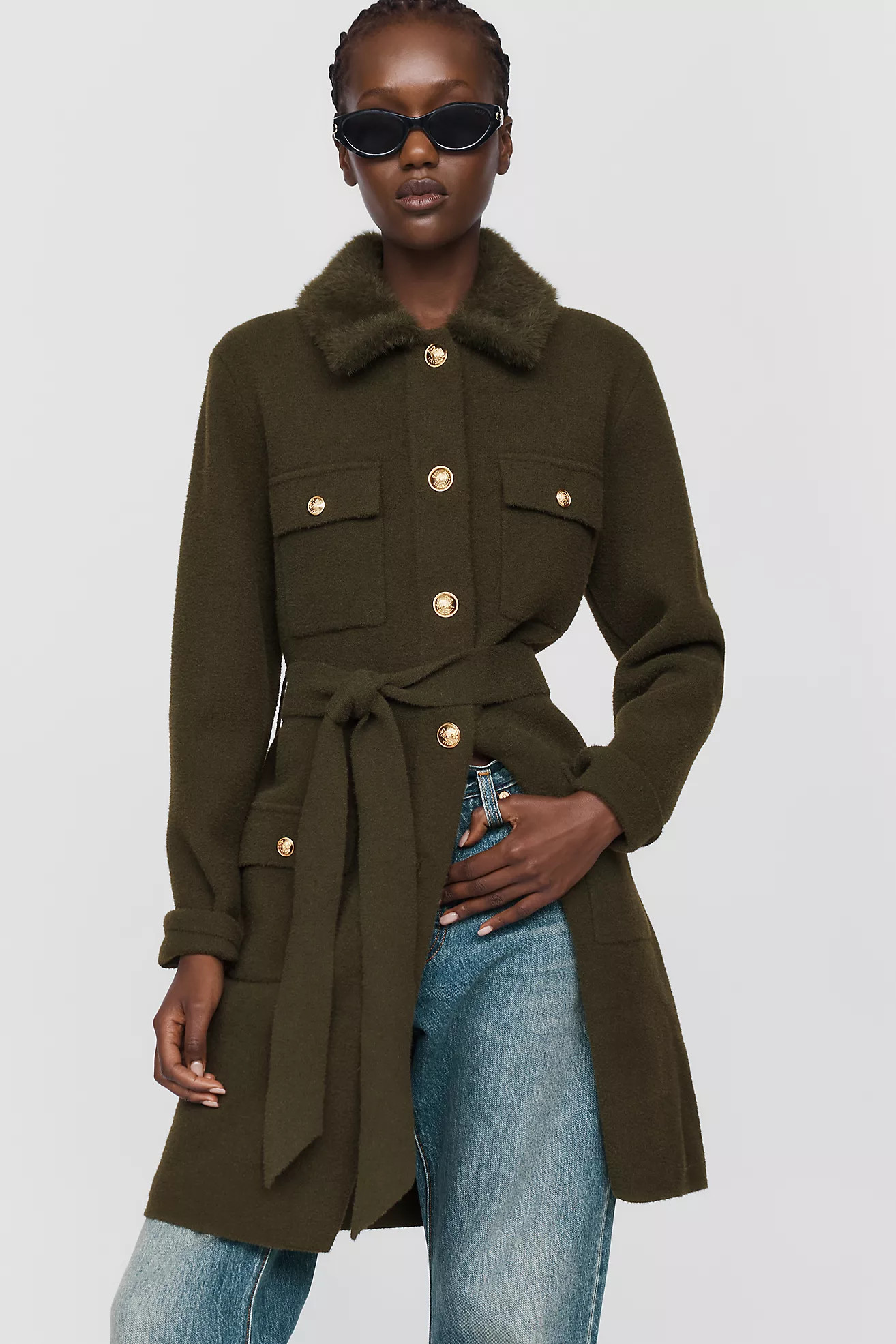 Demi Military Coat Jacket | Anthropologie (US)