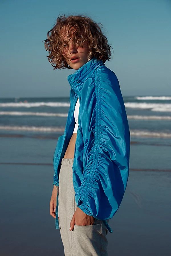Way Home Packable Jacket by FP Movement at Free People, Varsity Blue, XL | Free People (Global - UK&FR Excluded)