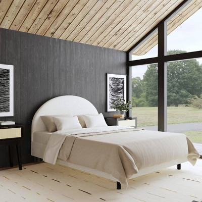 Adaline Platform Bed in Boucle - Threshold™ | Target