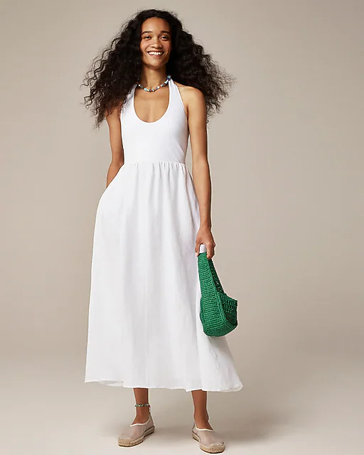 Halter mixy dress | J. Crew US