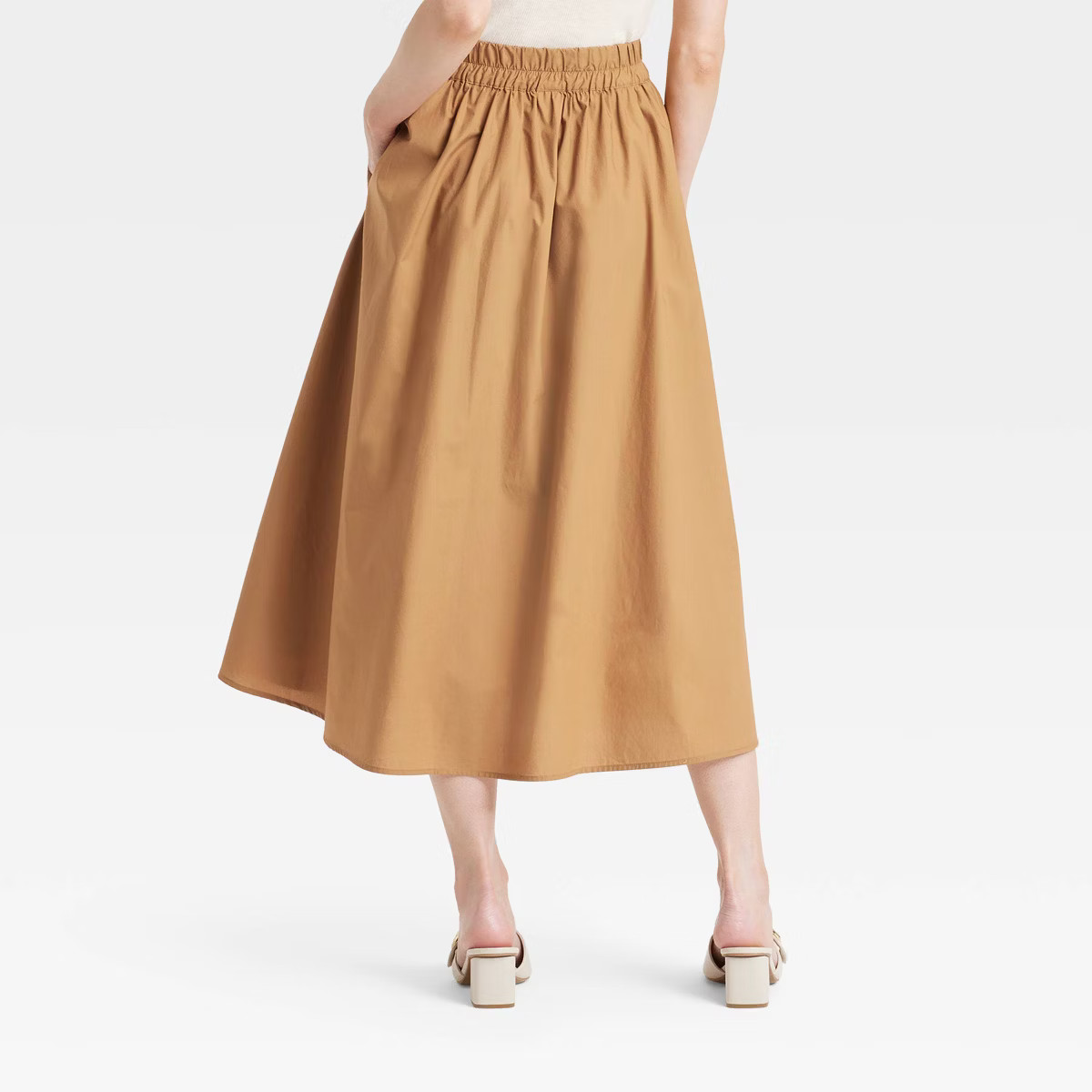 Women's A-Line Midi Picnic Skirt - A New Day™ | Target
